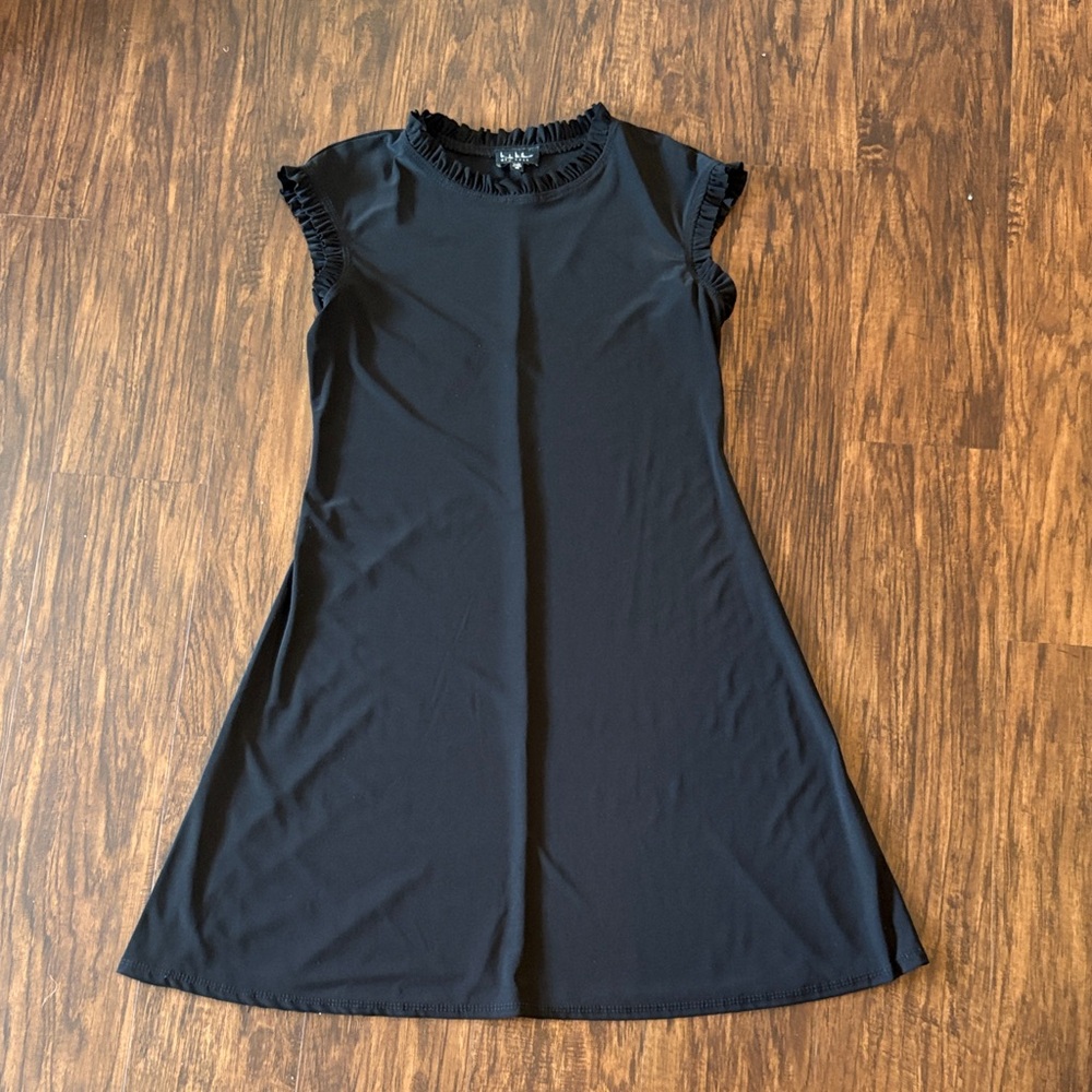 Nicole Miller Ruffle Trim Dress